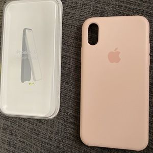 Pink Sand iPhone X/XS Silicone Case